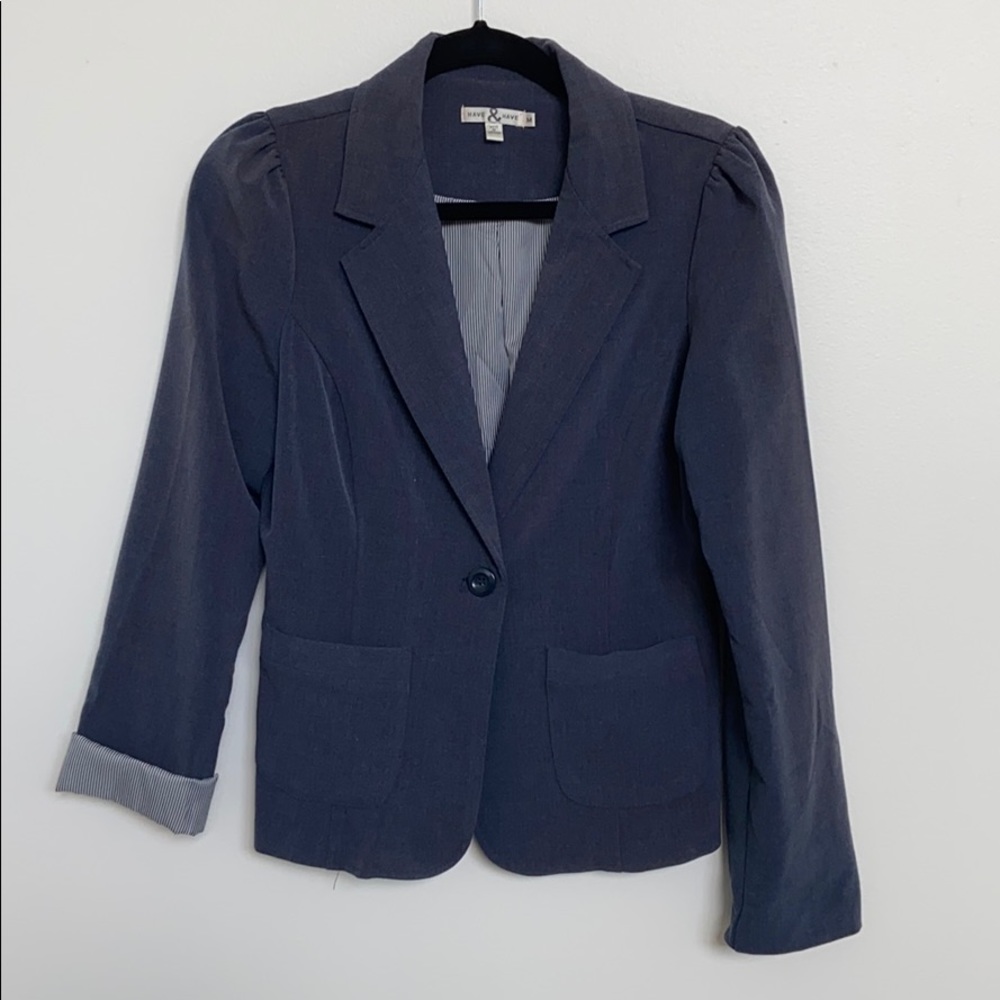 Navy blazer